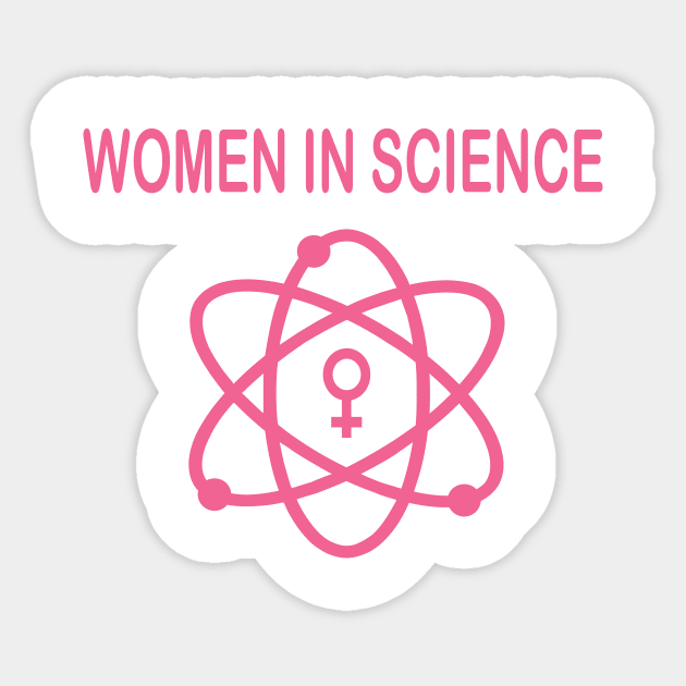 Women In Science Sticker by JevLavigne